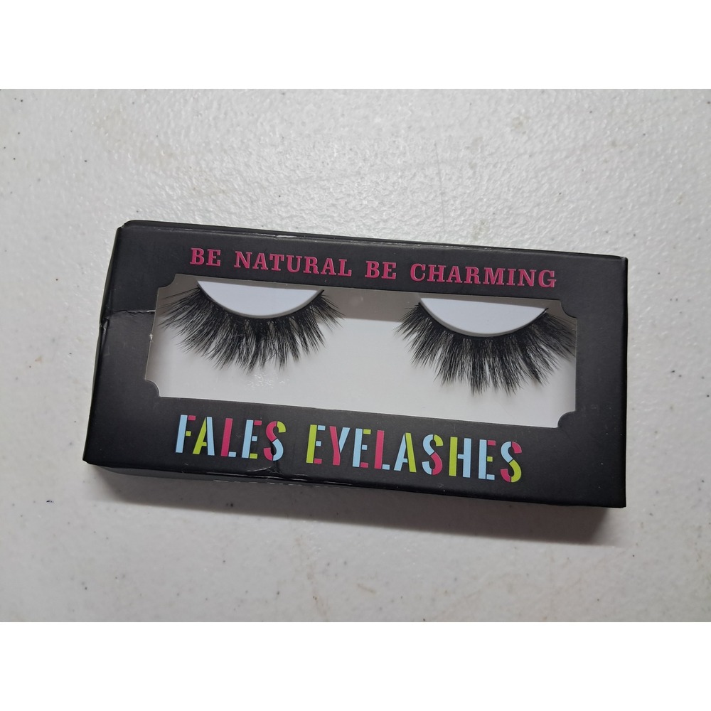Fales Eyelashes Be Natural Be Charming Black Wispy Voluminous False Lashes 1 Pai